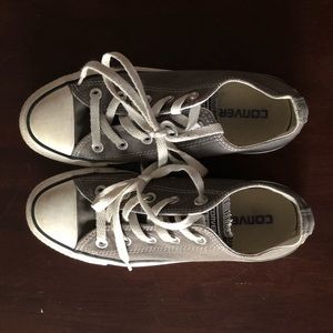 Grey Converse